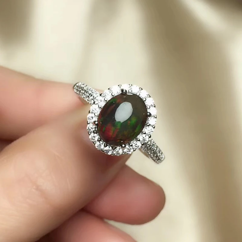 Ювелирные изделия из серебра ювелирные CoLife пробы с опалом для ежедневного