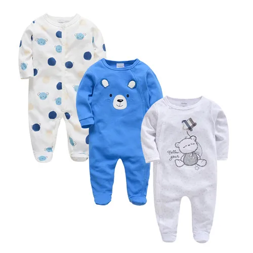 PY11394046 Коллекция года, 3 шт./партия Одежда для маленьких девочек осенне-летний хлопковый комбинезон для новорожденных, комбинезоны для малышей возрастом от 0 до 3 месяцев, одежда с длинными рукавами для малышей - Цвет: PY11394046