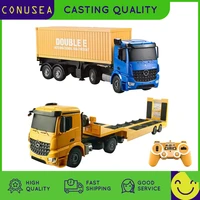 120 rc car truck 2 4g remote control toy tractor trailer crawler child electric radio controlled engineering truck boy toy