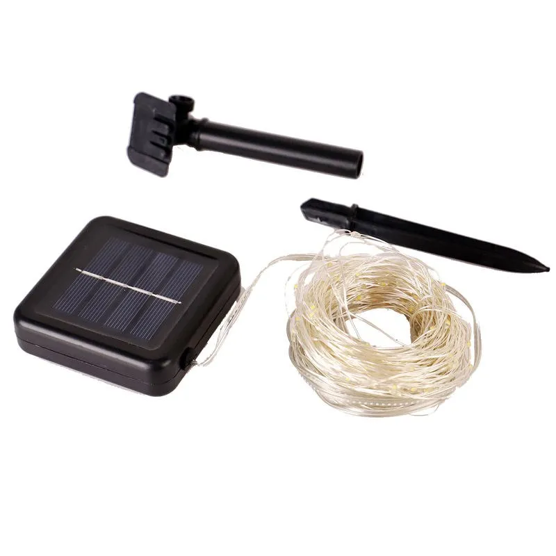 

Solar Fairy Lights 200 LEDs Outdoor Solar String Lights Garden Copper Wire Decorative Lighting Waterproof Indoor Outdoor Light