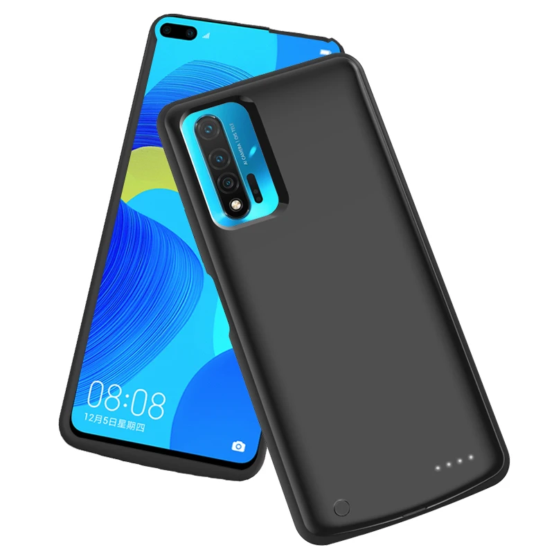 2020 Battery Charger Case For Huawei Nova6 6500mAh Power Bank Capacity Battery External Backup Charger phone Case