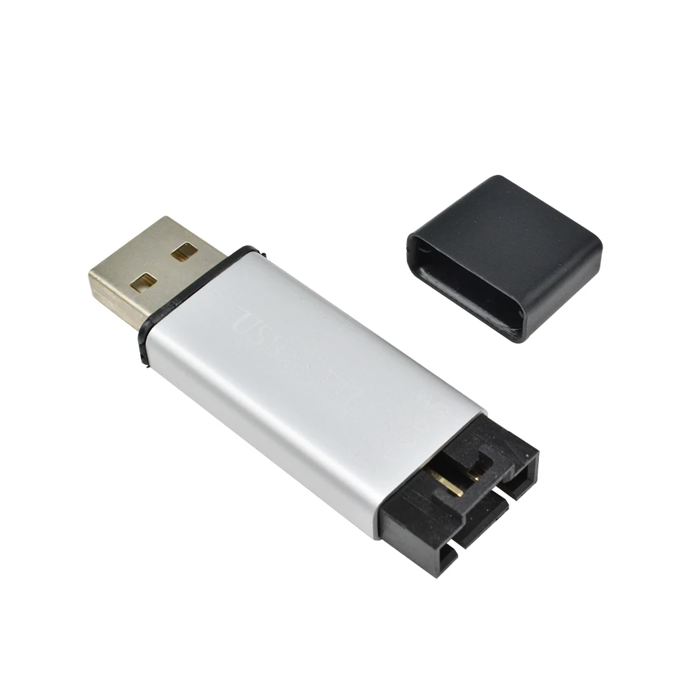 Алюминий модуль оболочки CP2102 12 Мбит/с USB 2 0 для TTL UART Тип металлический чехол 5Pin