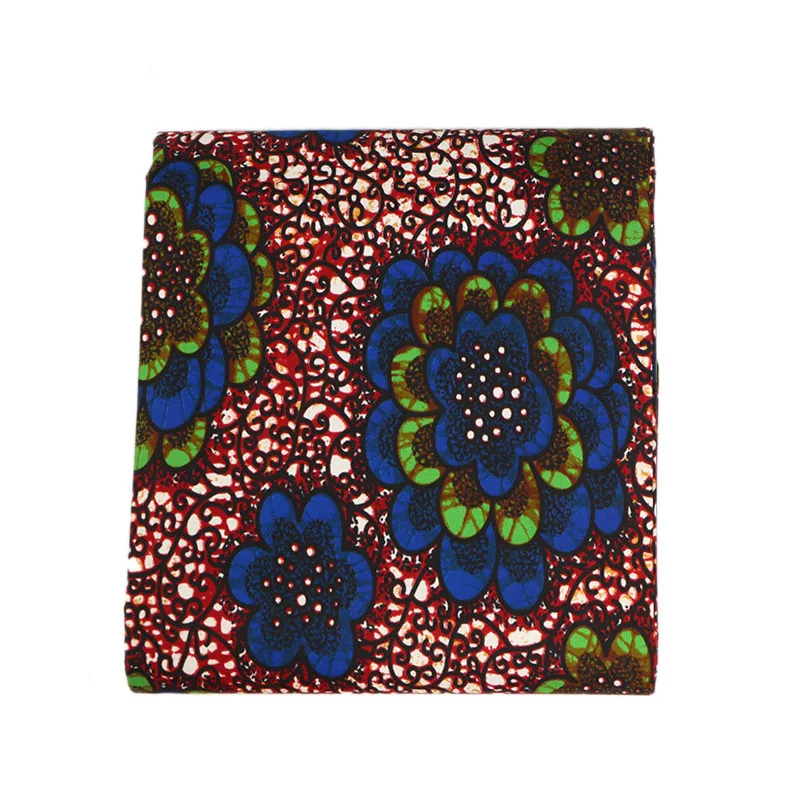 Африканская ткань с принтом 6 ярдов Африканской ткани оптовая продажа