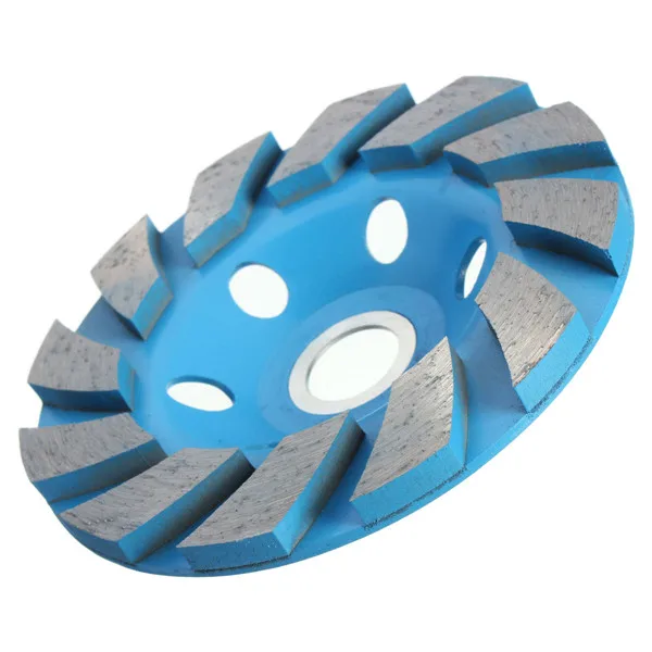 

4 Inch 6 Hole Diamond Segment Grinding Cup Wheel Disc Grinder Granite Stone