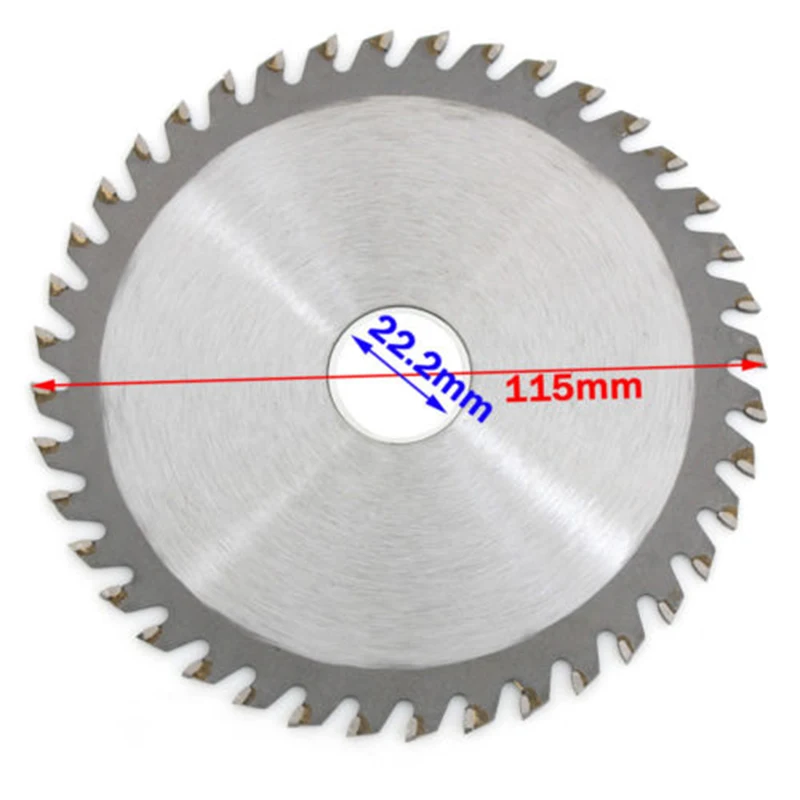 

Wholesale 115mm 40TH TCT Angle Grinder Circular Saw Leave For Cutting Wood Plastic Durable