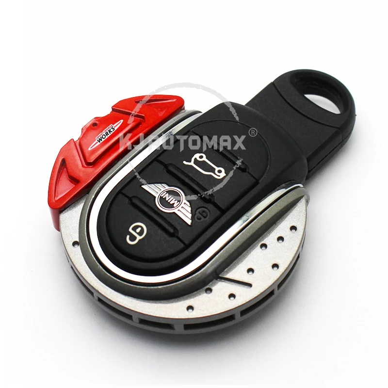 red jcw Для Mini Cooper чехол для брелка с ключом F54 F55 F56 F57 F60 брелок аксессуары для автомобиля - Название цвета: red jcw