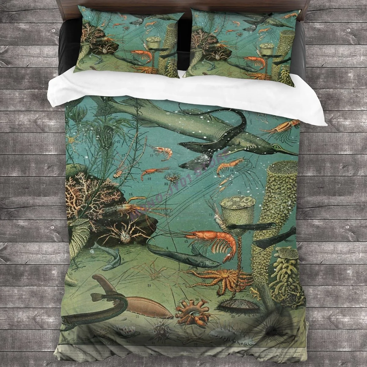 

Adolphe Millot Ocean A Bedding Set Duvet Cover Pillowcases Comforter Bedding Sets Bedclothes
