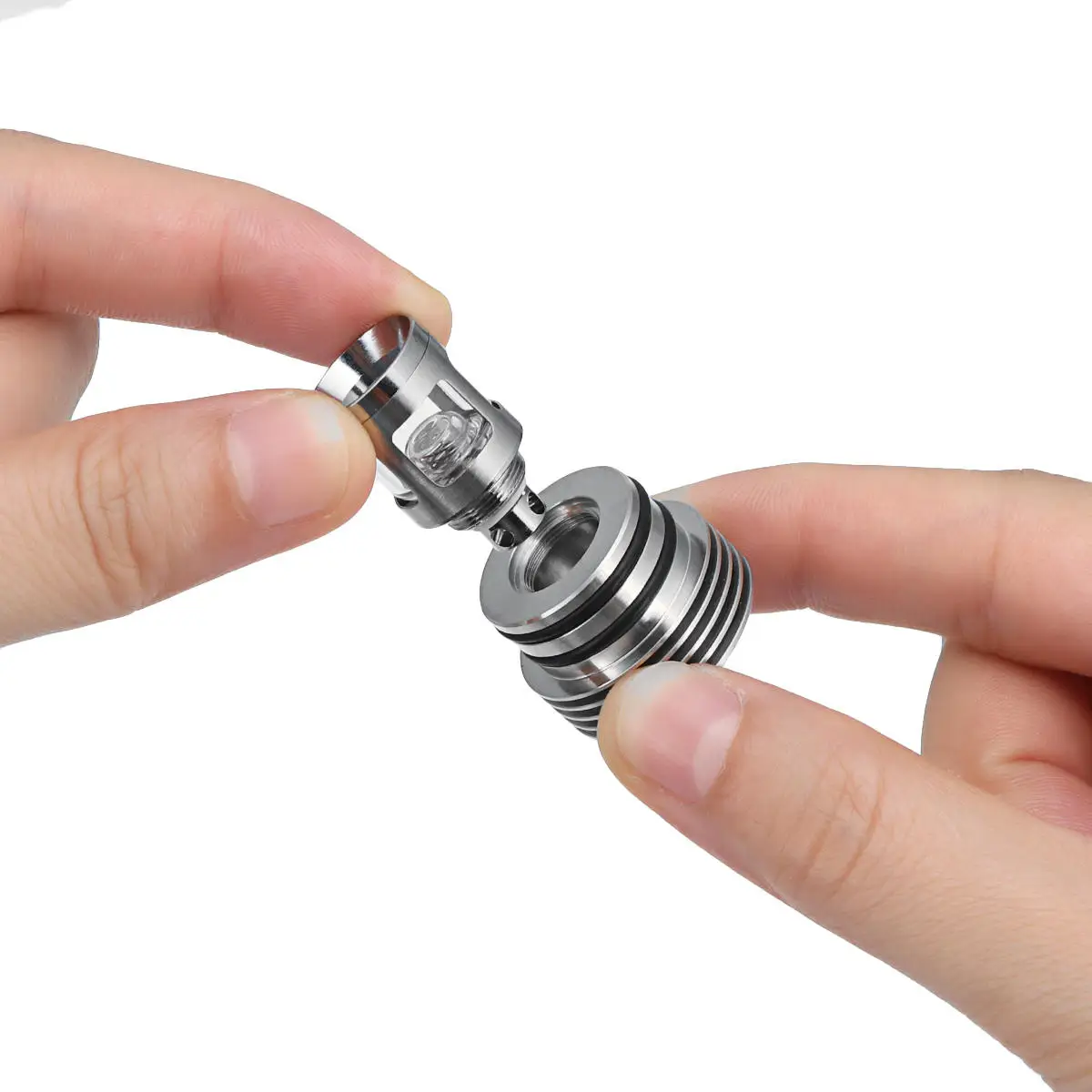 510 резьба Motar восковая кварцевая камера катушка бак длинный стеклянный мундштук