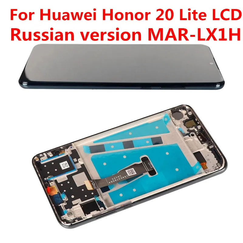 ЖК-дисплей для Honor 20 Lite MAR-LX1H + сенсорный экран дигитайзер в сборе Замена Huawei 6 15