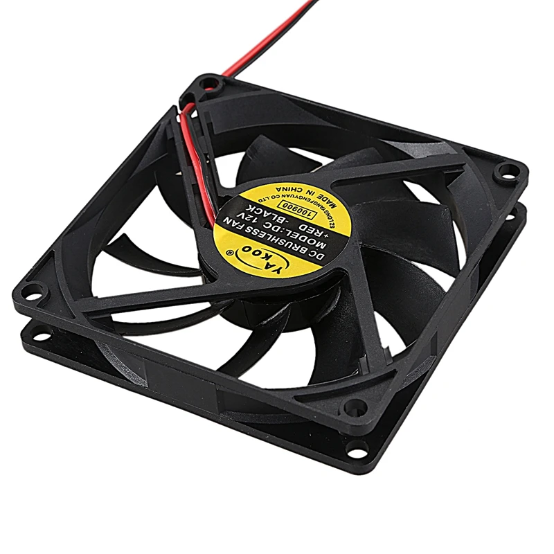 DC 12V 0.18A 2 контактный разъем PC чехол для компьютера Вентилятор охлаждения