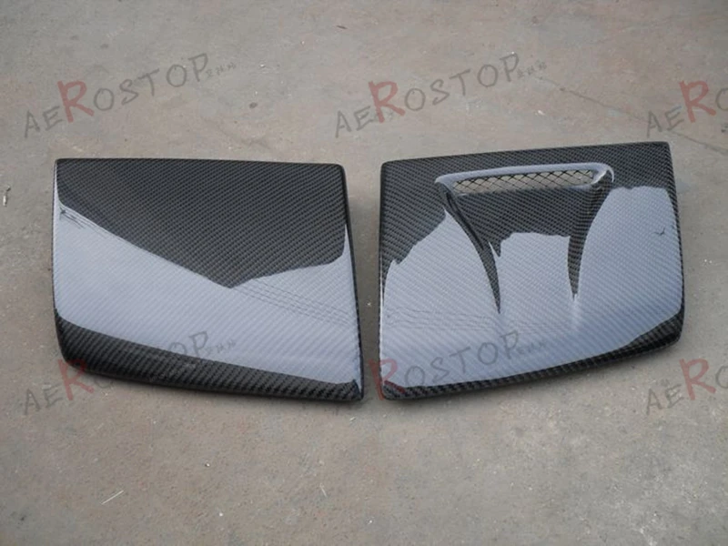 Налобный фонарь из углеродного волокна CF или стекловолокна FRP NACA STYLE для хэтчбека