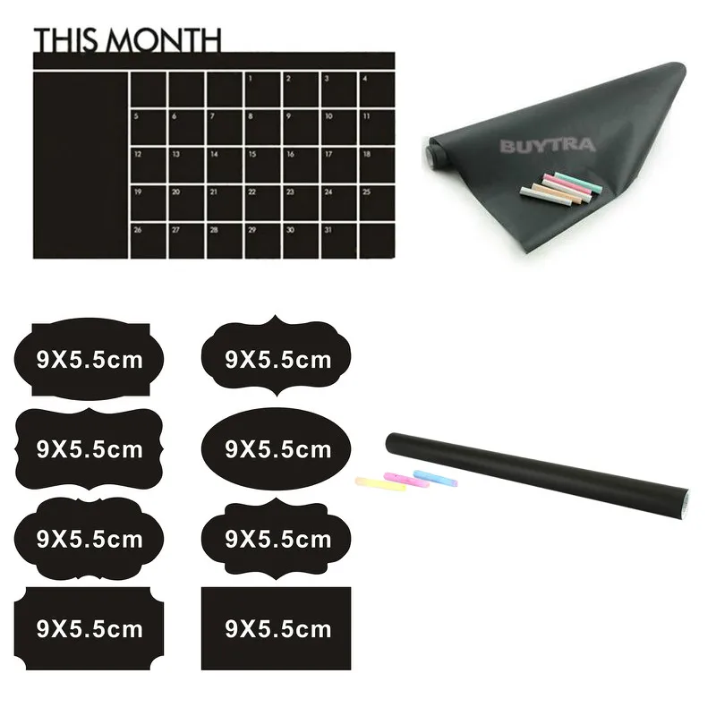 Мел доска Стикеры s Plus Съемная виниловая рисунок декор настенные наклейки