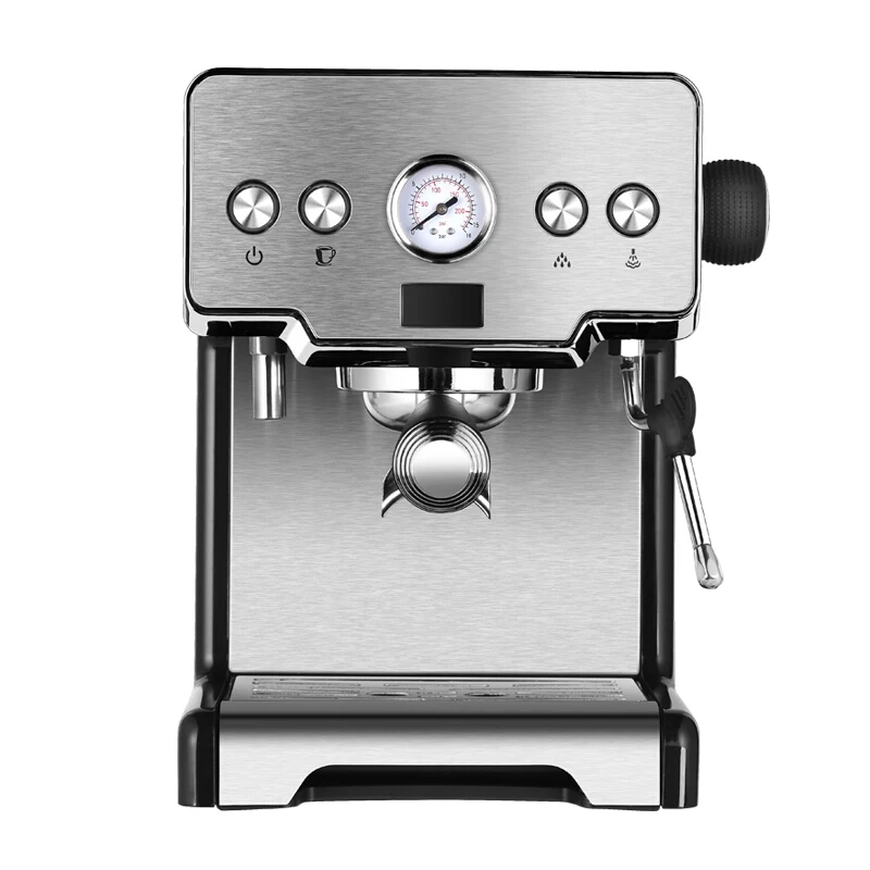

Commercial Coffee Maker 15Bars Espresso Coffee Machine with Milk Bubble Semi-automatic Italian Coffee Machine