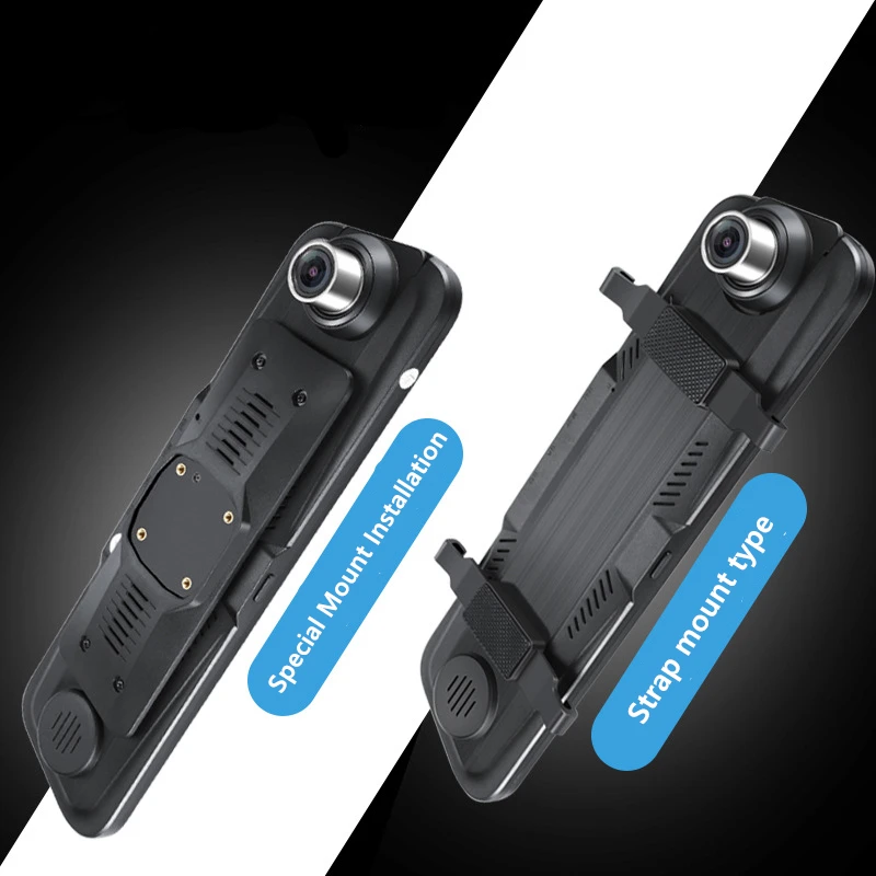 Зеркало заднего вида Odare 10 дюймов 4G Android DVR 1080P GPS навигация ADAS ночное видение