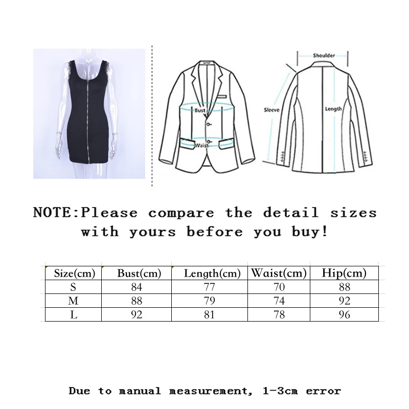 

Vangull Zipper Backless Spaghetti Strap Dress Women Summer New Slim Sundress Short Sexy Dress Casual Streetwear O-Neck Dresses