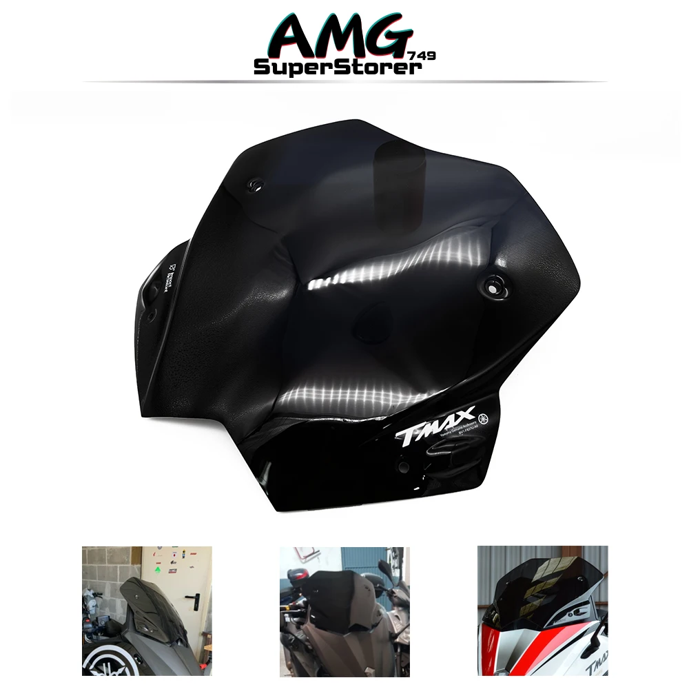 

Аксессуары для мотоциклов Yamaha Tmax530 TMAX 530 2012-2013-2014-2015-2016 12 16 лобовое стекло черного цвета