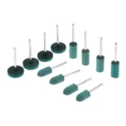 3 шт.лот 101020 мм, Специальная резиновая Шлифовальная головка, полировальный круг для электрического мини-шлифовального станка Dremel, вращающиеся инструменты