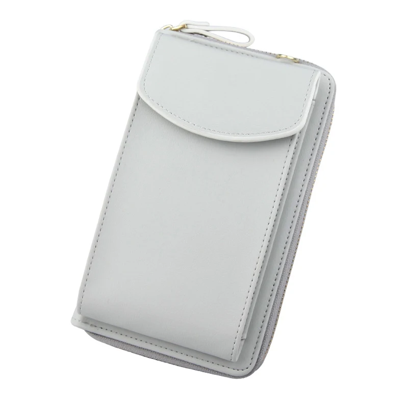 

NO.ONEPAUL new female Korean version messenger bag large capacity ladies wallet buckle zipper bag soft leather wild woman bag