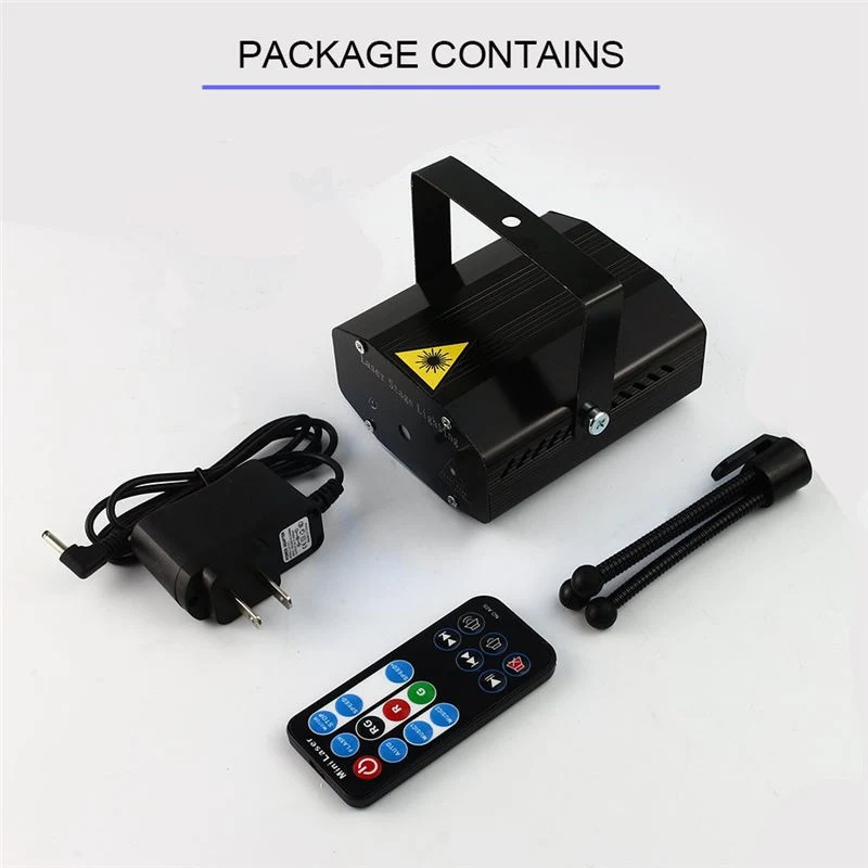 

DJ Disco Stage Laser Light Projector Strobe Party Lights Stage Lighting with Remote Control for Disco Party Club KTV Christmas