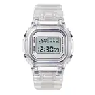 2020 Модные прозрачные цифровые часы квадратные женские часы спортивные водонепроницаемые электронные часы Reloj Mujer Часы дропшиппинг