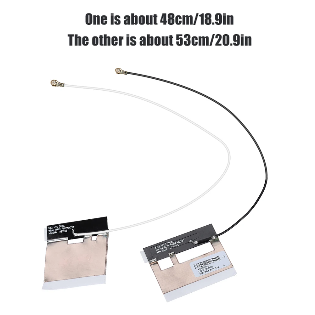 

2Pcs/Set DIY IPE Gene4 Built-in NGFF/M.2 WiFi Antenna 2.4G/5G Bluetooth DBI Antenna For notebook PC Laptop tablet