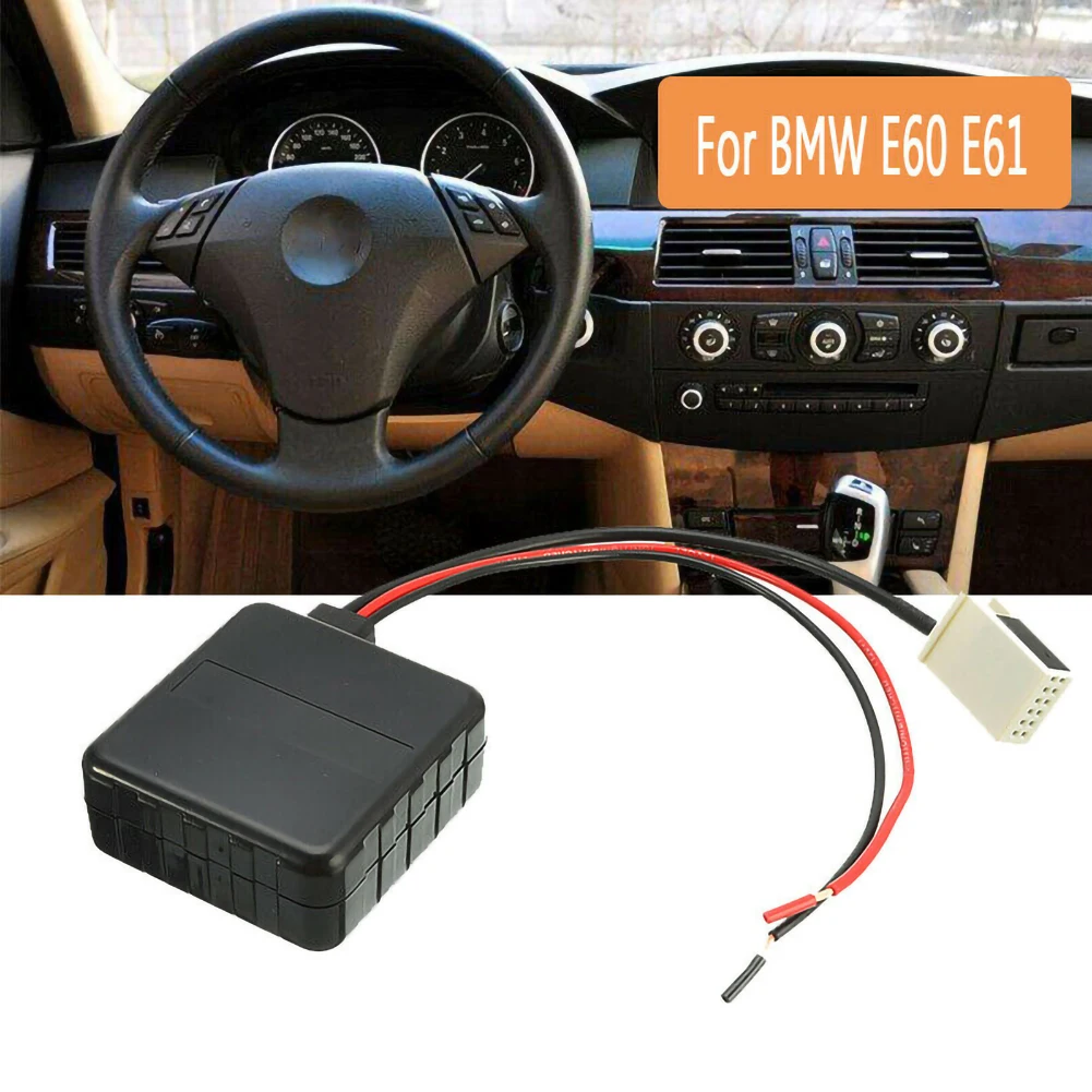 

Bluetooth Радио стерео Aux приемник адаптер кабель для BMW E60 E61 E63 E64 E83