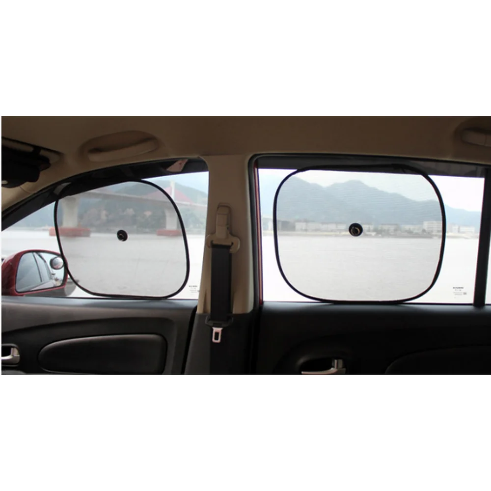 

Car Window Sunshade Covers 44*36cm Universal Windshield Sun Shade Protector Curtain Side Window Auto Sunshade