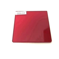size 50x50mm uv cut and 610nm ir pass filter glass hb610