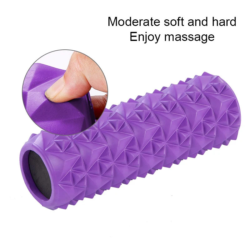 Блоки для йоги EVA тренажерный зал Пилатес пенопластовый ролик высокая плотность