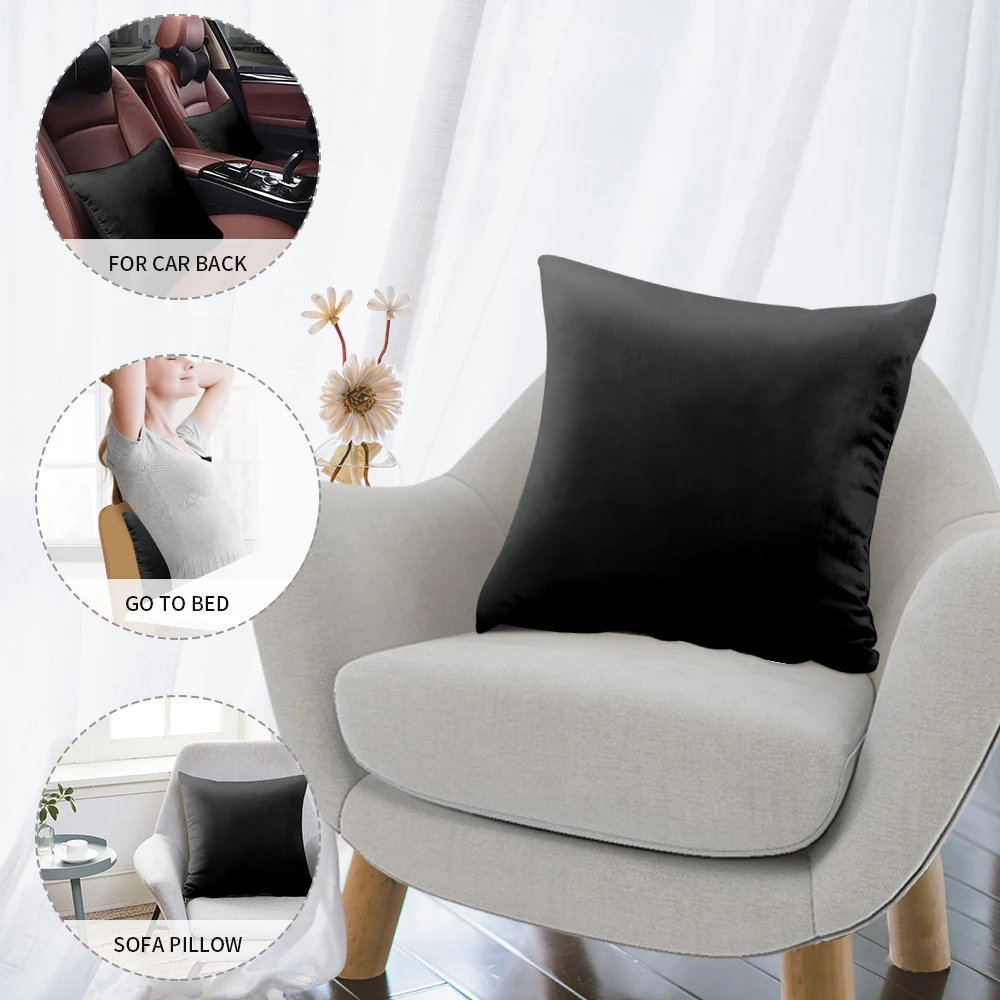 

Cushion Cover Velvet Decoration Pillows For Sofa Living Room Car Housse De Coussin 45*45 Decorative Pillows Nordic Home Decor