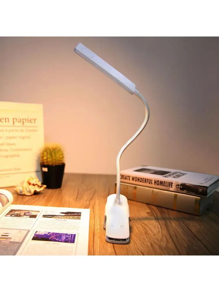 

2021 New Clip On Reading Light 28 LED Rechargeable Book Light with 3 Color x 3 Brightness