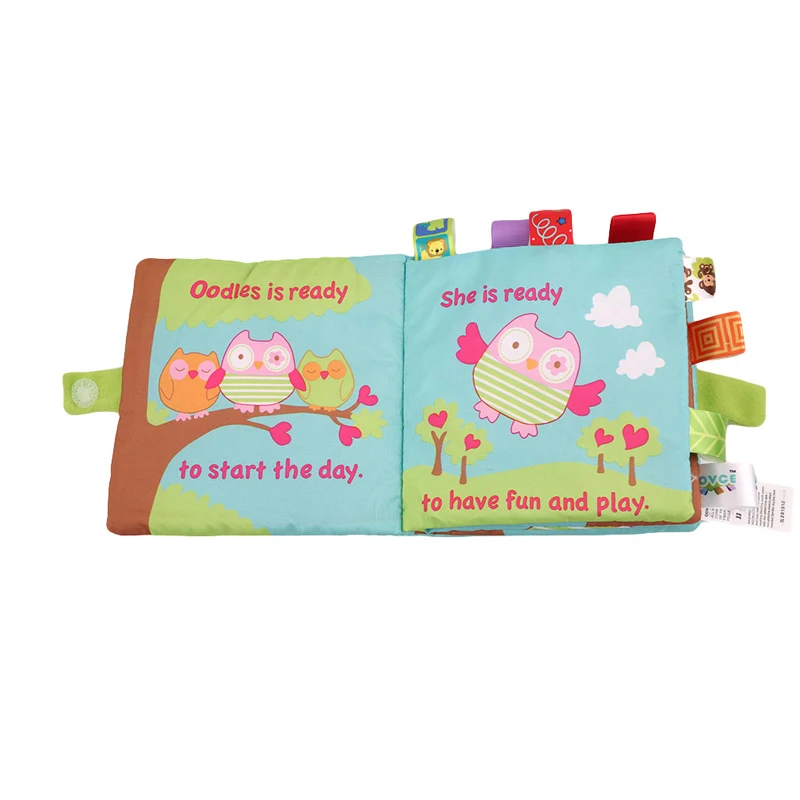 Милые игрушки для малышей в семейном стиле мягкие тканевые книги новорожденных