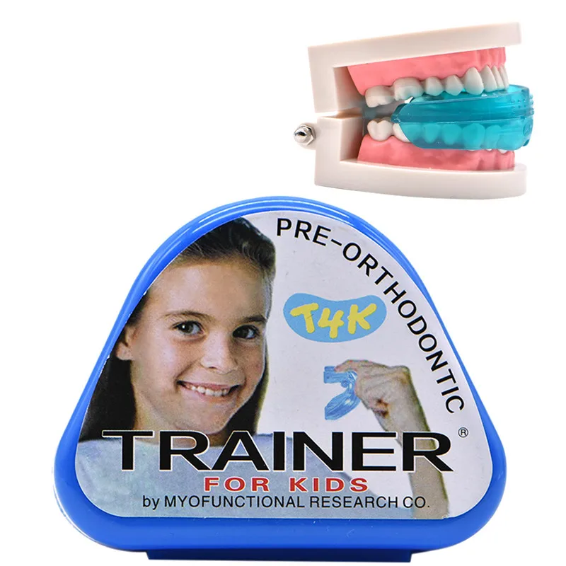 

T4K Children Dental Tooth Orthodontic Appliance Trainer Kids Alignment Braces Mouthpieces for Teeth Straight Teeth Whitening