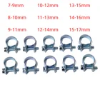 Зажимы для автомобильных топливных шлангов, 10 шт.компл., набор зажимов для шлангов, мини-зажимы из углеродистой стали зажим для воздушного шланга для дизельных, бензиновых труб