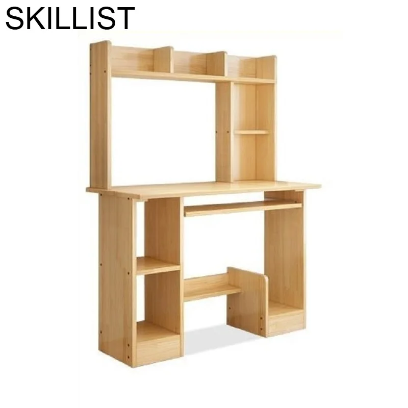 Мебель стоящий офисный стол Scrivania Para Notebook Stand потертый шик деревянный Mesa