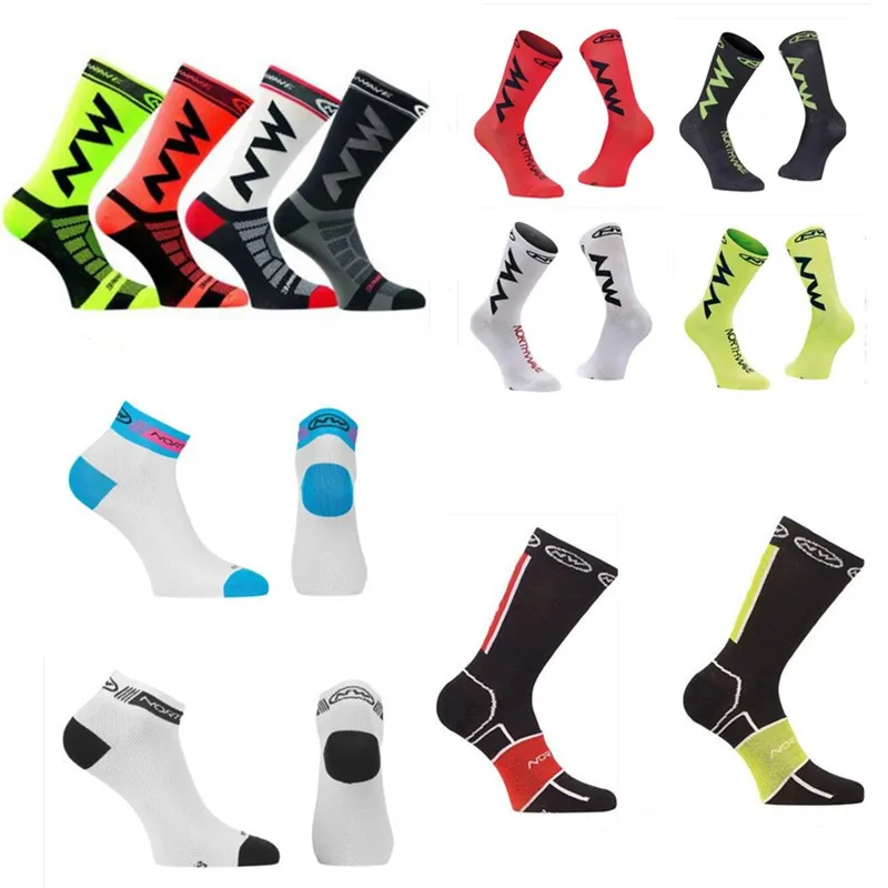 

2021 Coolmax Men Women Cycling Socks Breathable Outdoor Sport Basketball Running Football Summer Socks Hiking Climbing socks