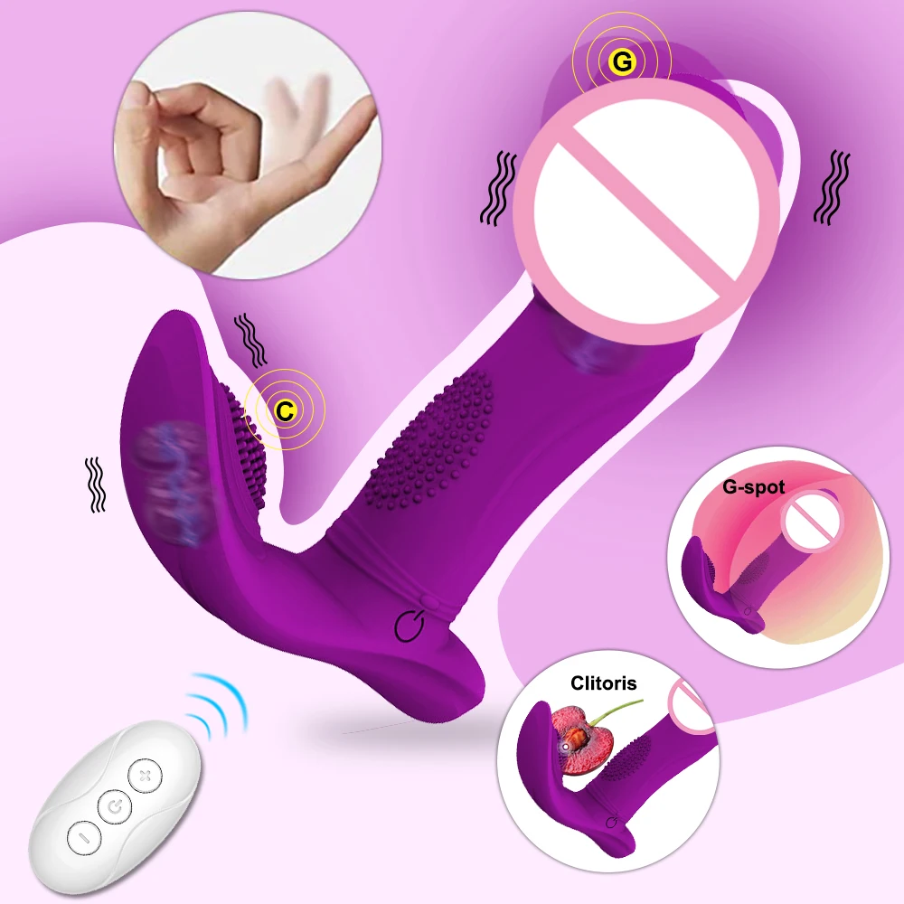 Беспроводной стимулятор точки Вибратор с пультом управления G для стимуляции