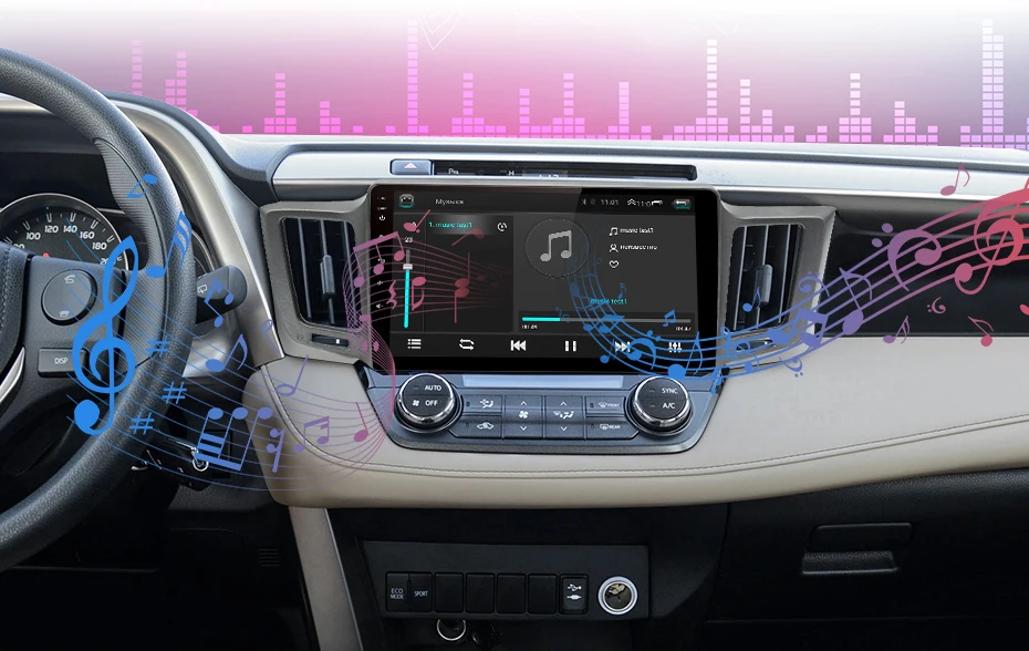 Junsun V1 2G+ 32G Android 9,0 DSP для Toyota RAV4 2013- автомобильный Радио Мультимедиа Видео плеер навигация gps RDS 2 din dvd