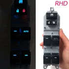 RHD светодиодный индикатор питания единый переключатель подъемников окон подсветка правый Привод для Toyota RAV4 RAV 4 Camry Corolla Yaris Cruiser Vios
