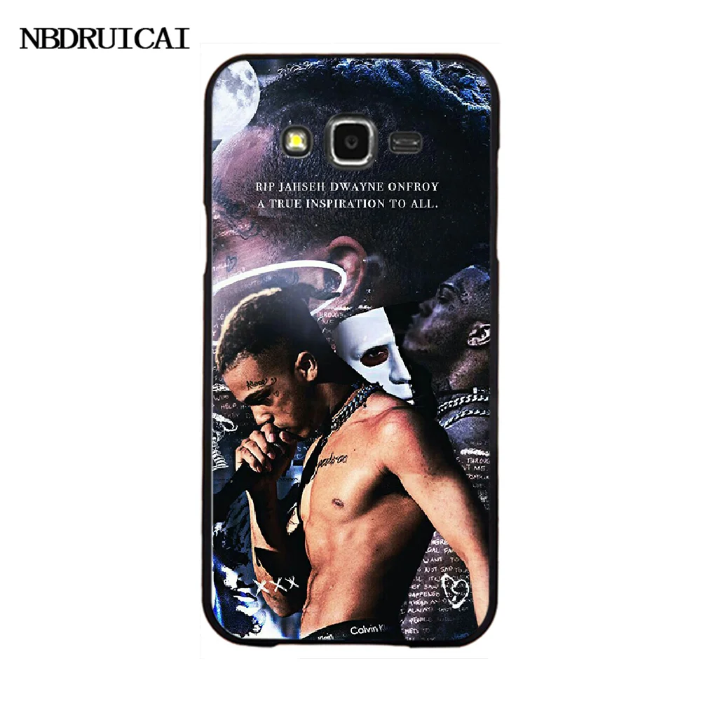 NBDRUICAI Rap XXXTentacion черный мягкий чехол для Samsung Galaxy J7 J8 J3 J4 J5 J6 Plus 2018 Prime|Бамперы| |