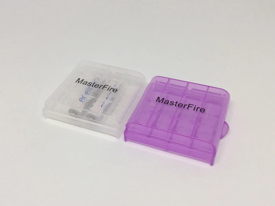 MasterFire мини портативный пластиковый держатель для батарей коробка органайзер