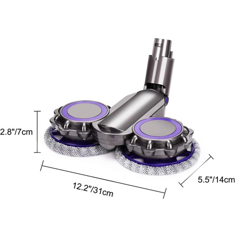 Электрическая насадка на швабру для Dyson V7 V8 V10 V11 беспроводная щетка пылесоса с