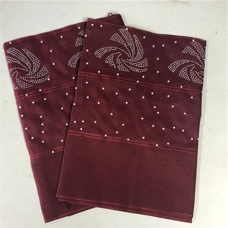 Африканский головной убор aso oke с бусинами нигерийский модный для вечерние НКИ 2