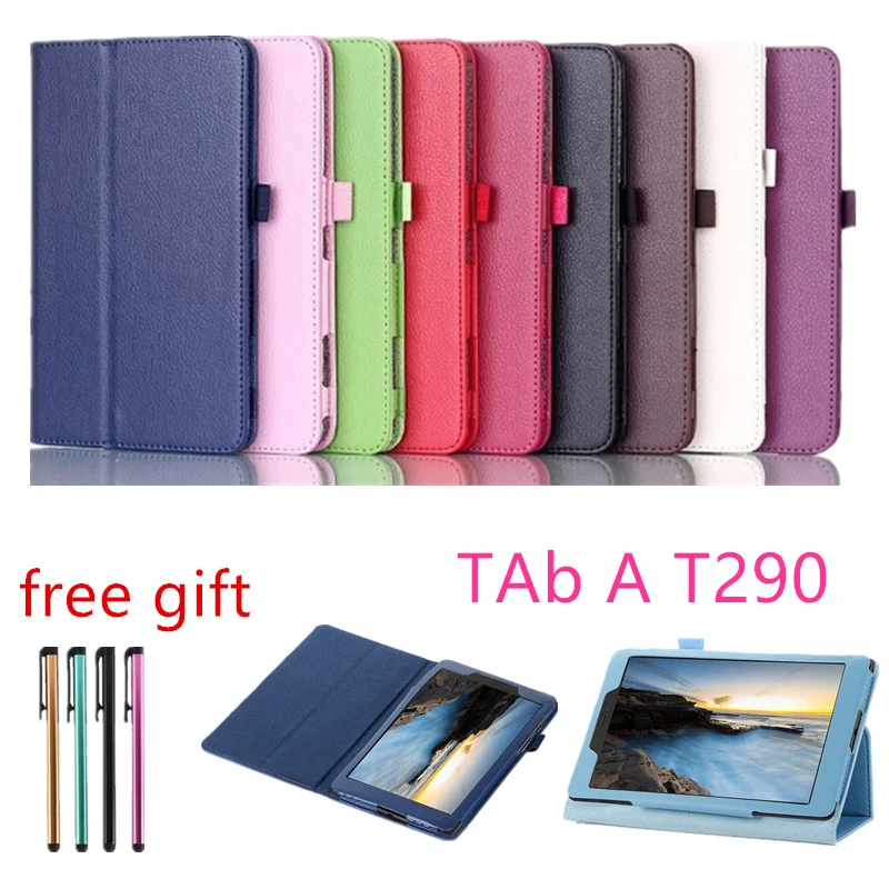 Чехол для Samsung Galaxy Tab A 8 0 T290 T295 T297 2019 чехол планшета с откидной крышкой и подставкой