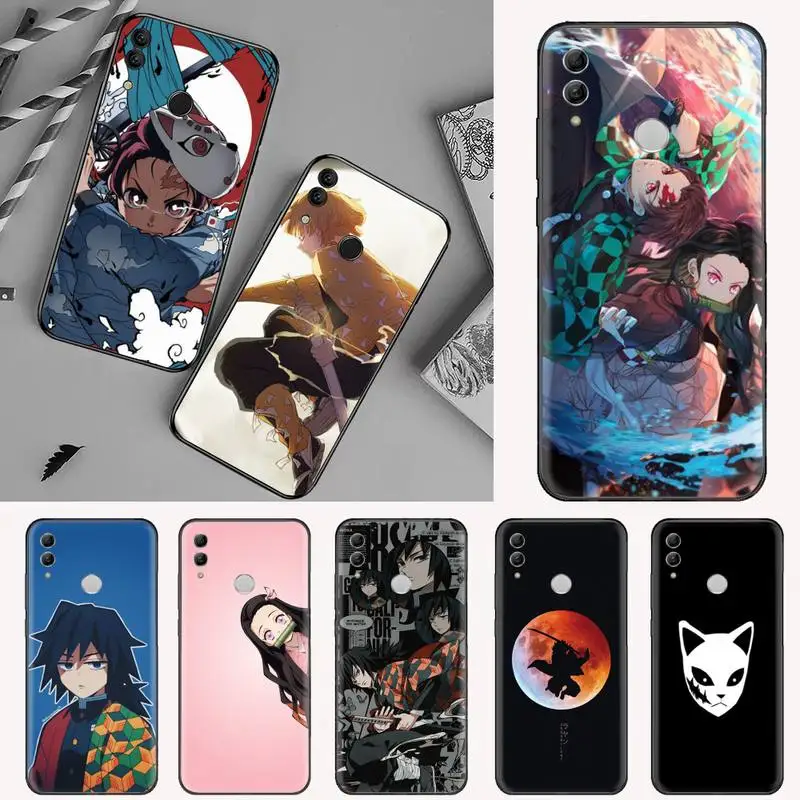 

Demon Slayer Phone Case For Huawei NOVA 2 2i 2s 3i 4 4e 5 plus P10 lite 20 P20 pro honor10
