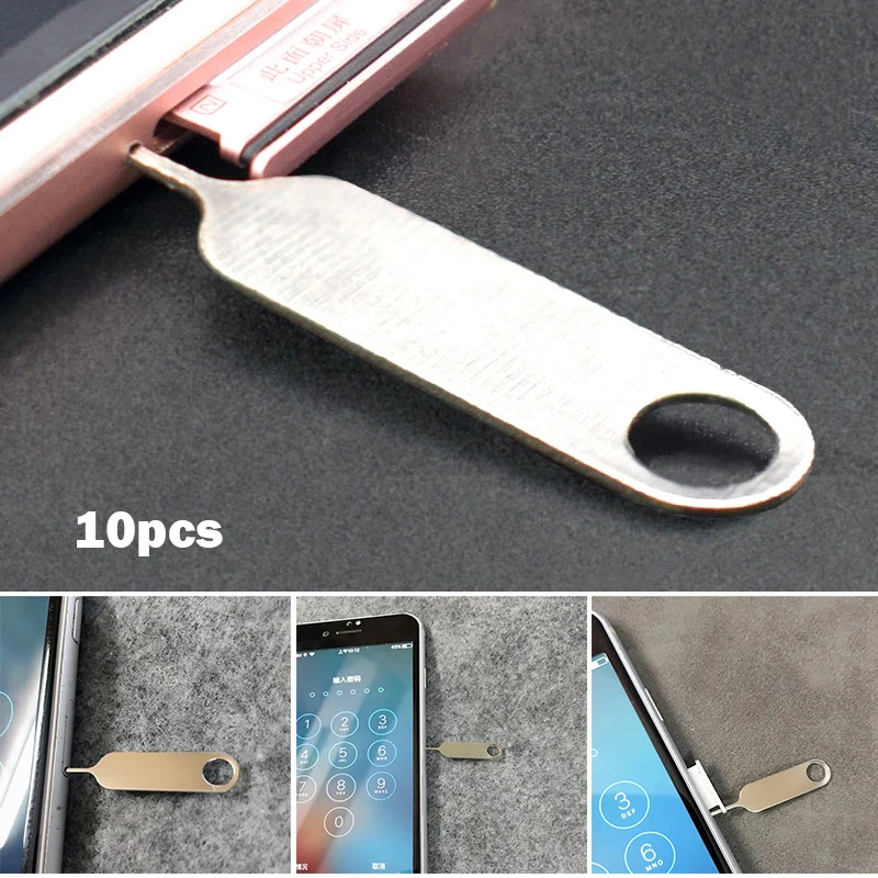 

10pcs Slim Sims Card Tray Pin Eject Removal Tool Needle Opener Ejector for Most Smartphone Sim Cards Accessories Suit H-best
