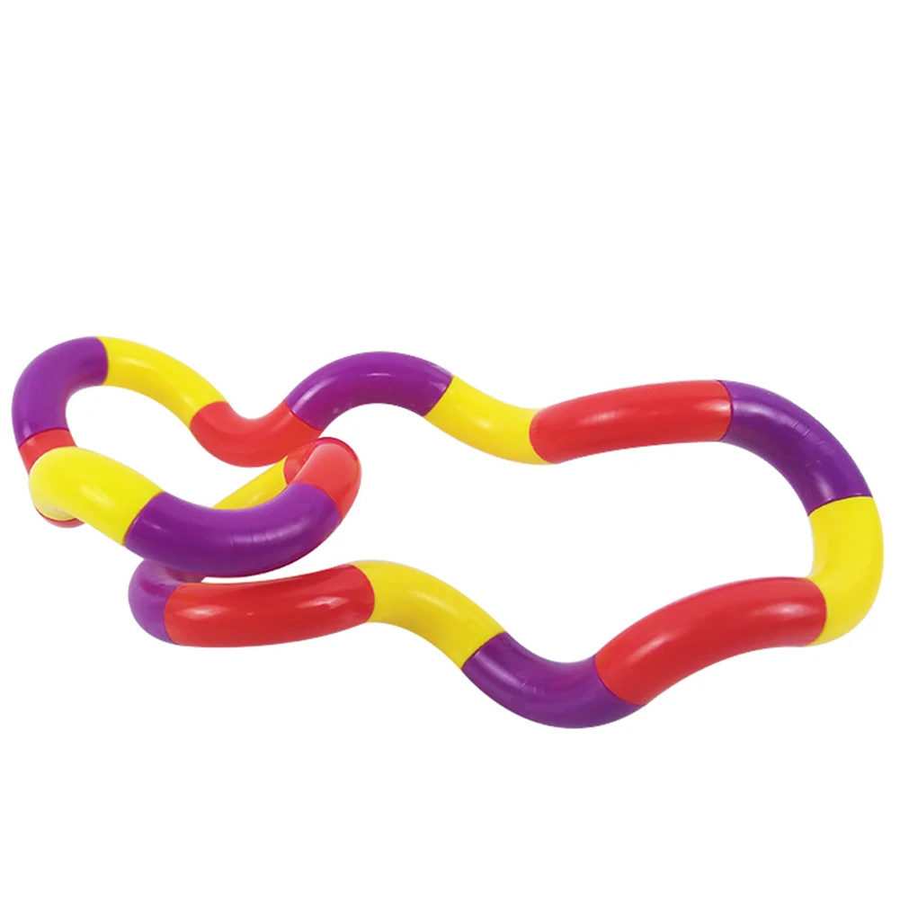 

4pcs Gift Fidget Toy Sensory Squeeze Anxiety Remove ABS Kids Adults Therapy Stress Relief Portable Small Colorful Finger Push