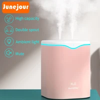 air humidifier 2l essential oil aroma diffuser double nozzle with coloful led light ultrasonic humidifiers aromatherapy diffuser