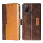 Флип-чехол для Alcatel 1 1X 1C 1S 1V 1B 1A 3 3C 3X 3L 2018 2019 2020 2021 Магнитный PU кожаный бумажник-книжка чехол для телефона