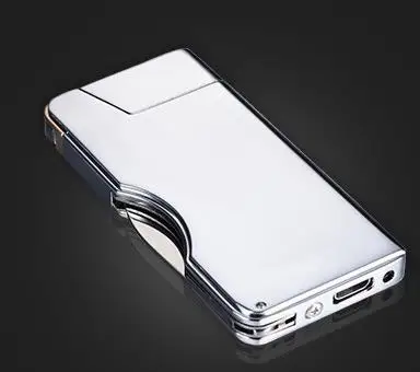 Ветрозащитная Электронная зажигалка для сигарет военный ультра-тонкий